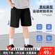 唐狮童装男童夏套装儿童2025新款网眼速干短袖t恤男孩夏季冰丝凉感短裤潮 【两件套】水蓝+灰/纯白数字 130