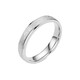 Gypsophila frosted black and white ring for men and women niche high-end design couple rings titanium steel non-fading ring Gypsophila frosted silver ring No. 11 reference weight 170-190Jin Jin is equal to 0.5kg, worn by the crowd