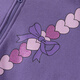 
David BELLA (DAVE/BELLA) children's knitted jacket 2025 new style girls hooded tops medium-sized children casual autumn coat little girl clothes grape sauce purple [spot] 160 cm (recommended height 150-160 cm)