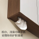 
Rierte (R/T) bathroom cabinet bathroom washbasin integrated intelligent sensing atmosphere light large capacity storage mirror cabinet combination multi-layer solid wood + beauty storage-Y1049 100cm