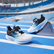 
Hongxing Erke (ERKE) children's shoes for boys and girls running shoes for children's autumn new products, dense net cushioning sports shoes, erkebai/swimming pool blue/black 34