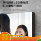 恒洁浴室柜 陶瓷一体盆卫生间美妆镜洗脸盆柜组合BC6146-080S 太空灰6 奶油白618980cm奶油白80cm6189