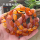 Xinxiangdu Natural Baltic Sea Raw Stone Sea-Drifted Seeds Blood Amber Bracelets for Men and Women Blood Amber Separated Beads Sea-Drifted Seeds Bracelet Approximately 7+mm 4g
