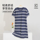 Modal Nightgown for Women's Summer Summer à manches courtes à manches courtes 2025 Nouvelle robe d'été pour femmes enceintes minces d'été ZH14101 L (165)