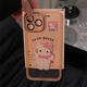 Китти, экспонированная на животе, подходит для Apple 16pro Metal Frame Cartoon Mobile Phone Case iPhone15 Anti-Fall Huawei PU Transparent-GH9274