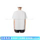 BURBERRY (BURBERRY) Fashionable and versatile [Summer] Loose checked pockets, rotator sleeves T-shirt for women, white, white XXS original gift bag + original gift box