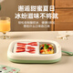 Xiaobeixiong (xiaobeixiong) fried yogurt machine for household small multi-functional ice frying machine for children DIY plug-in ice cream artifact [Asakusa Green] plug-in model (send 2 ice frying + mold)