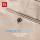 
Red bean [Double Bret] Suit Set Men's Slim Professional Suit Suit Set Business Casual Wedding Groom Dress