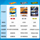 HOT WHEELS (Random Style) Boys Spring Festival New Year Gift Racing Model - Hot Traffic Series Ten Vehicles 54886