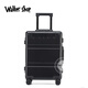Walker Shop Suitcase All-Aluminum Magnesium Magnium Brand Brand Front открывать рычаг.