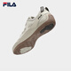FILA 斐乐官方男鞋STEP复古运动鞋2025秋新款彩石鞋薄底鞋休闲鞋 燕麦棕-OM 42