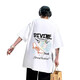 Ran Yilan is similar to the junior high school student boy's short-sleeved shirt, handsome summer wear, teenager, pure cotton half-sleeved top, 3899 black, quality assurance L 110-140Jin [Jin equals 0.5 kg]