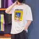 阿迪达斯 （adidas）短袖男子夏透气运动休闲印花t恤HD7265hd7267hc9712官方正品 hc9712 S (175/92A)