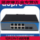 山头林村管理型交换机千兆2光8电12电16电环网导轨VLAN VT VTS-千兆2光12电T6212BGS-SFP