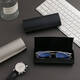 
Yonghuan ultra-light aluminum anti-pressure glasses box for men's metal aluminum alloy portable anti-pressure storage mirror box for women black mirror cloth