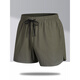 Sulai sommer dünne lose große shorts Männerfett und größere Größe 300 Jin [Jin entspricht 0,5 kg] Mode atmungsaktive Sportarten läuft schnell trocknende mittelgroße Hosen 6629 Weiß L100-120 Jin [Jin gleich 0,5 kg]