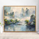 
Yonghuan landscape digital oil painting color acrylic oil painting color filling painting 9738 5070 oil painting set inner frame + brush + pigment