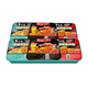 Baixiang Nouilles instantanées Box entière dalajiao dale duo nouilles sèches avec plusieurs saveurs nouilles instantanées nouilles instantanées nouilles instantanées 6 boîtes 3 saveurs (dinde / sauce épicée / poulet aux crevettes) 698g