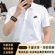Nike (Nike) Sports Sports 25 Summer NUEVA CAMISA INVIELVER POLO CALIENTE LOLE ALAVIA Camiseta de manga corta Bantos deportivos Conjunto de dos piezas FN3895-100 y FN3802-010 L (175)