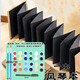 Jiaojing accordion print accordion print palm handprint drawing folding memorial book couples graduation season pigments can be washed all students. General model [48 handprints can be printed] length is about 3887mm, 12 colors acrylic paint + 2 brushes + color palette