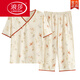Langsha Summer à manches courtes Pyjama Set Cotton Women's Femme Summer Summer NOUVEAU PANTÉ CRARDED PANTÉ POUVE AVOIR EST EST DES VOITURES DU MAISON DE SOIR