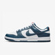 Nike (NIKE) men's shoes Dunk Low Retro white navy, non-slip and wear-resistant, men's low-top lightweight casual shoes DD1391-400 38.5