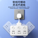 International Electrician Flexible Socket Converter Wireless Plug Strip Porous Household USB Charging Multi-Function One-Turn Multi-Power Terminal Board Flexible Product Shape One-Turn Eight Independent Switch