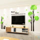 
Creative dandelion TV background wall sticker living room wall decoration bedroom room layout 3d three-dimensional sticker self-adhesive 3294B sky blue extra large