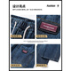 A 21 FUNB2025 Jeans de style Nouveau Summer hommes American lâche pantalon masculin à jambes masculins d'été mince sport décontracté pantalon 9853 bleu + 9859 bleu 3xl