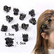 Jiaoxuefei black small hair clip hairpins 20 broken hairpins bangs clip top clip small clip hairpin hairpin headdress