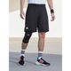 Pantalones de hombres adidas shorts 2025 Nuevos pantalones deportivos tejidos transpirables entrenamiento de fitness de secado rápido pantalones casuales pantalones de cinco puntos HC9737 Black S