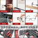 Clcey Household Multi-Fonctional Repair Hand Drill Power Power Toolt Toolt Tool Timberred Hardware Box Box Collection Facture Dual Battery Lithium Battery Drill 126 pièces P3893