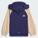 Adidas Kinderkleidung 25 Herbst-Jungen Sportanzug Baumwolle Langarmes Jacke Sporthose Zweiteiler KC2796