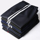 Yimuqi Chunqiu school pants two-bar junior high school students pants sports pants men and women trousers loose two-bar school uniform pants school pants 5266 blue two-bar M /165