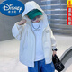 Disney Boys' Jackets Spring and Autumn 2025 New Children's Jackets Autumn Jackets Tops Boys Autumn Hooded Clothes White 140