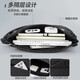 
JEEP crossbody bag men's magnetic buckle function shoulder bag large capacity chest bag casual commuter backpack sports cycling motorcycle bag matte black [can be placed on 12.9-inch flat panel]