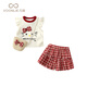 
Fanli Girls Suit Summer 2025 New Children's Fashionable Clothes Baby Girls Vest Three-Piece Set Summer