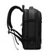 Neue Business -Rucksack -Computertasche Laptop Rucksack Männer Multifunktional Reisetasche Student Rucksack Rucksack Männer graue Einzelgröße