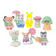 
Sylvanian families blind bags Makeup and cake party Playing house girls toy doll suit