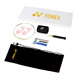 YONEX Tianx Astrox 9900A Raquette de badminton en carbone complet à grande valeur Limited platine Limited Platinum Box 5UG5 22 lbs (pour les enfants) BG65 Badminton Line