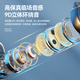 Chuangu [2025 Modelo último 丨 Hifi Panorámico Panorámico] Concepto de conducción de huesos Auriculares Bluetooth Tipo de clip de oreja no en las orejas, duración de la batería ultra larga, deportes de gran capacidad, ciclismo y alta calidad de sonido