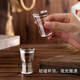 Myhobby high-end household high-end liquor cup set lead-free crystal glass one-cup wine divider strong soju cup bullet cup