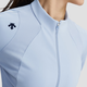 迪桑特（DESCENTE）WOMENSTRAINING系列logo修身针织运动夹克外套女款 LB-LIGHT BLUE S (160/80A)