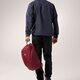 
Archaeopteryx (ARC'TERYX) brand logo zipper opening and closing PU schoolbag backpack backpack regular couple style Bordeaux red