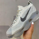 Nike running shoes men's shoes summer Air Max Scorpion full-palm air cushion height-enhancing light casual sneakers FQ2694-001/white gray 43 (275mm)