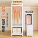 
Simple wardrobe bedroom home rental house assembled metal all-steel frame new style wardrobe small storage cabinet PC double door wardrobe 800*500*1585