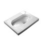 JOMOO Home Bathroom Squat Pit-style Squat Puel with Water Tank 14099 JuRan Home White Shooting VIP Privileges Card Eligibility Card Eligibility Discount