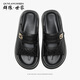 Pareja lobo Familia zapatillas para hombres nuevos hombres de verano para hombres y mierda de los hombres anti-dolores y mierda.