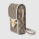 
Gucci (GUCCI)[618] Women's Bag GG Marmont Mini Leather Crossbody Bag White Bucket Bag Baccarat 1955 Mobile Phone Bag White 625615 92TCG 9761