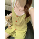 
Modal Yunduo cotton pajamas for women in summer with chest pad sexy suspender set fashionable women's home clothes can be worn outside 9226 Apricot M (80-100Jin [Jin equals 0.5 kg])